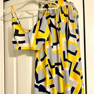 2 piece African skirt outfit